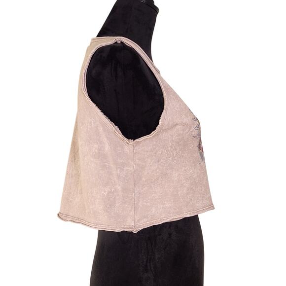 BACON LETTUCE TOMATO Malibu Tennis Club Crop Top, Size Large - Picture 2 of 8